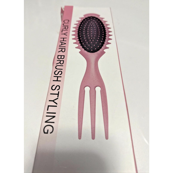 Curly Hair Bounce Curl Define Styling Brush Frizz Preventing, Smoothes Promoting - Picture 3 of 3